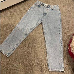 Zara mom jeans